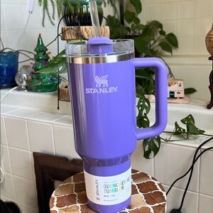 NWT Stanley 40 oz dahlia shimmer holiday 2024 collection Dicks purple quencher